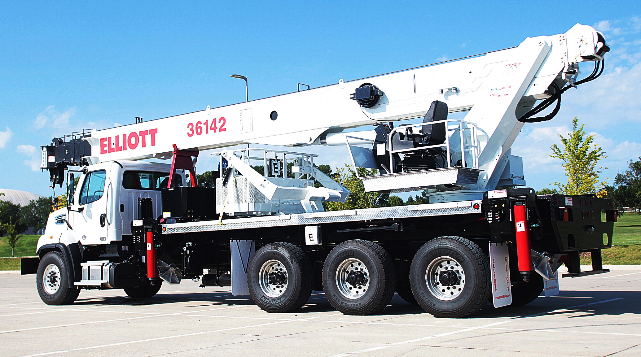 36142 36 Ton Boom Truck Crane Elliott Equipment Company